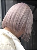 ミルクティーベージュダブルカラーケアブリーチインナーカラー