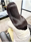 大人可愛い30代40代50代小顔髪質改善ケラスターゼストレート