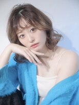 マイン(MINe)&nbsp;ゆるふわボブ アッシュカラー 【デザイナー大場】