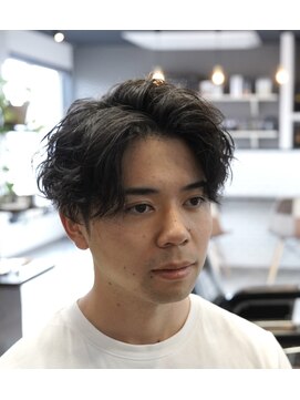 バーバーズ ストーリア(BARBERS STORIA) 波巻きセンターパート