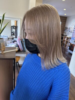 【大分/大在/駐車場完備】女性一人ひとりの美髪のために開発された【Aujua】取扱いサロン