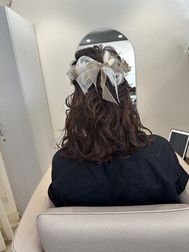 オルオル(olu ’ olu) お呼ばれハーフアップアレンジ