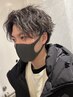 [新規]メンズカット+ツイストスパイラルパーマ　￥12100