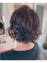 アトリエ エス atelier es HAIRDESIGN&nbsp;ショートボブ/パーマスタイル/ミニボブ/20代30代40代50代/抜け感