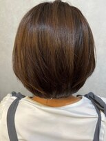 ウィスプ 赤羽店(wisp)&nbsp;大人ボブ 夏のうねりに髪質改善Trと艶感カラー#2