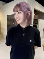 ヘアー アイス ルーチェ(HAIR ICI LUCE)&nbsp;デザインカラー/ローライト/ピンクカラー/ハイトーン/城倉