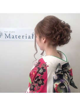 ヘアスタジオ マテリアル(hair studio Material) #プルエクステ#髪質改善#カラー#ヘアセット