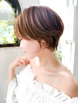 ロンドジェネルーズ 柏(Lond generous)&nbsp;【小林翼】ショート/ボブ/顔まわり/前髪/縮毛矯正/白髪ぼかし/柏