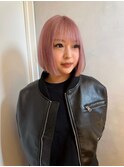 ピンクベージュ