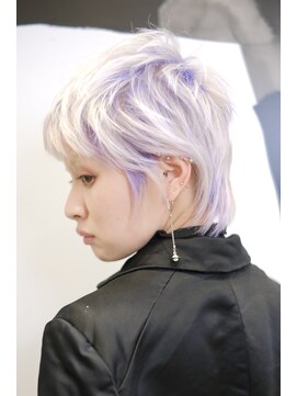 ピークアブー 原宿ハラカド(PEEK-A-BOO) ホワイトブリーチ/シャドールーツ/ショートウルフ/PEEKABOO