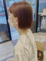 パークレーン アイス イヴェン(park lane ICI yeven)&nbsp;ブリーチなしダブルカラー明るめブラウンベージ20代30代40代ボブ