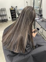 キング 高槻(K!ng) 縮毛矯正髪質改善ハイライトレイヤーカット高槻美容室エクステ