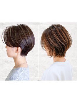【吉祥寺駅徒歩3分】綺麗なフォルムで扱いやすいスタイルに。最も小顔で可愛く*[ショート/ショートボブ]