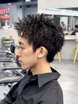 フィフス トウキョウ (fifth TOKYO) 渋谷スパイキーパーマスパイキーショート刈り上げショート