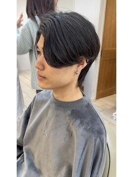 キャンバス バイ ネオリーブ 横浜西口(Canvas by neo.) 横浜★毛流れフェザーパーマメンズパーマ