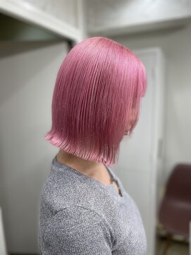 セレーネヘアーレイズ 梅田店(Selene hair Raise) 色落ちまで楽しめるピンクカラー