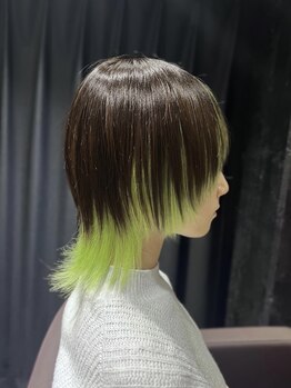 エデン(EDEN)の写真/～オタクとウルフカットの相性が良すぎるのでスキルををカットに極振りしたいと思います～