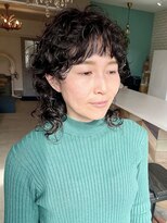 リトルスマイリー 辻堂店(Little Smiley) ミディアムウルフ/艶デジタル