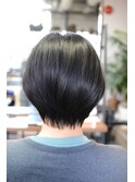 丸みショートヘア