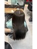 乾かすだけでまとまる美髪縮毛矯正