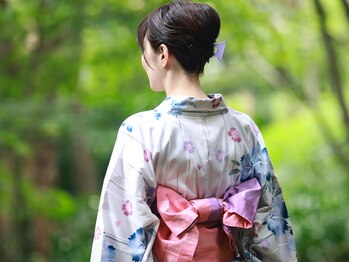 グート ヘアーラボ(gut HAIR LABO)の写真/お祭りやイベントに◎浴衣の着付けも承ります♪パーティーや二次会、学校行事やお出かけお呼ばれまで◎