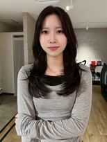 エトワ 中央店(etoi)&nbsp;大分韓国かき上げレイヤーカット大人レイヤー顔まわりレイヤー