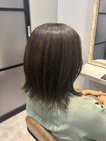 ルーム 大通店(ROOM)&nbsp;オリーブグレージュ　外はねミディアム