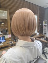 トリコ 荻窪店 20代/ハイトーン/ブリーチ/ダブルカラー/ミニボブ