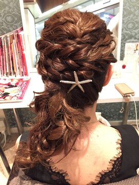 アチーブ 姫路店(Achieve) 【Achieve】ウェーブのハーフ Stylist/高見
