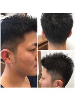 リグ バーバーショップ(LIG BARBER SHOP)&nbsp;ショートフェードスタイル