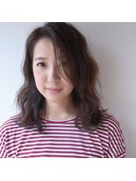 ツイギー 宮西店(TWiGGY)&nbsp;ラフな大人横波セミロング