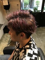 バーバー スタジオ ラフテル(Barber Studio RAFTEL)&nbsp;ピンクメッシュ