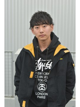 トレイス(trace) 黒髪マッシュ