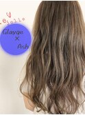 ロング×アッシュグレージュ【Gree津田沼　吉野】
