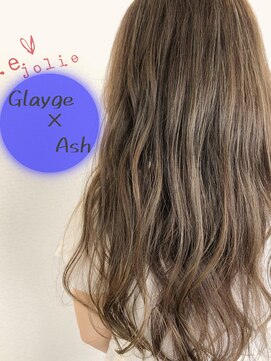 グリー ヘアープロデュース(Gree hair produce) ロング×アッシュグレージュ【Gree津田沼　吉野】