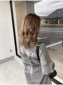 20代30代40代大人かっこいいハイライトブリーチ無造作ミディ