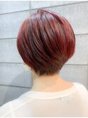 赤髪ショート