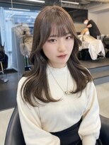 アリュウル 表参道 青山(Allure)&nbsp;韓国ヘア お顔周りカット レイヤーカット 前髪 おくれ毛