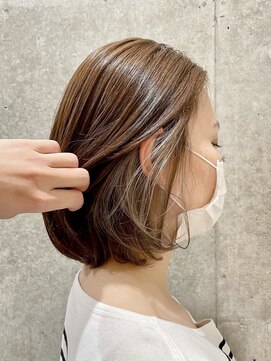 アヤラグランスパ 船橋店(AyaLA GRAN SPA) 【大須賀晴江】 ベージュ インナーカラー