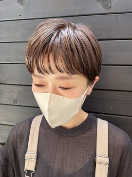 ヘアラウンジ アングゥ(hair lounge ungu) 耳かけベリーショート