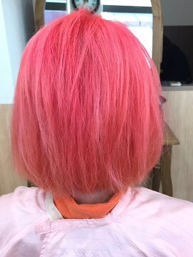 ちゅらハート 傷まないブリーチ/ハイトーンコーラルピンク/船橋ちゅらハート