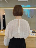 ローレン(LOREN)&nbsp;【LOREN】人生で初めてのブリーチでベージュ
