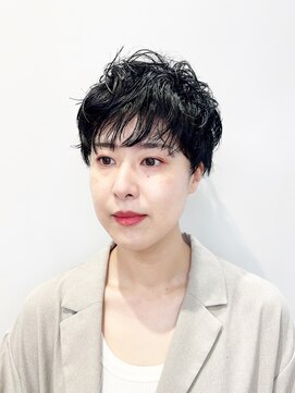 モリオフロムロンドン 松戸店(Morio from London) 【松戸 藤原】ハンサムショート 刈り上げ パーマ