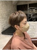透明感&小顔毛流れタイトショート
