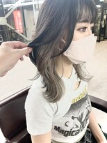 イースブルー 高松店(Y’s Blue)&nbsp;◎お客様スタイル◎インナーカラー◎シルバーベージュ◎