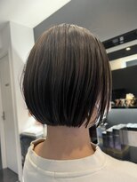 ディーヘアーデザイン(d.HAIR DESIGN)&nbsp;ミニボブ×エアンスヴィーガンクリアオイル