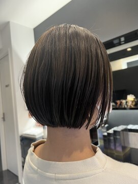ディーヘアーデザイン(d.HAIR DESIGN) ミニボブ×エアンスヴィーガンクリアオイル