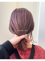 バイオレット 栄店(Violet)&nbsp;ハイライト 透明感カラー ラベンダーピンク ピンクカラー