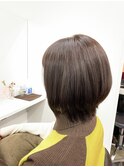 ショートボブ少し長め