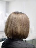 肩に付かないボブ